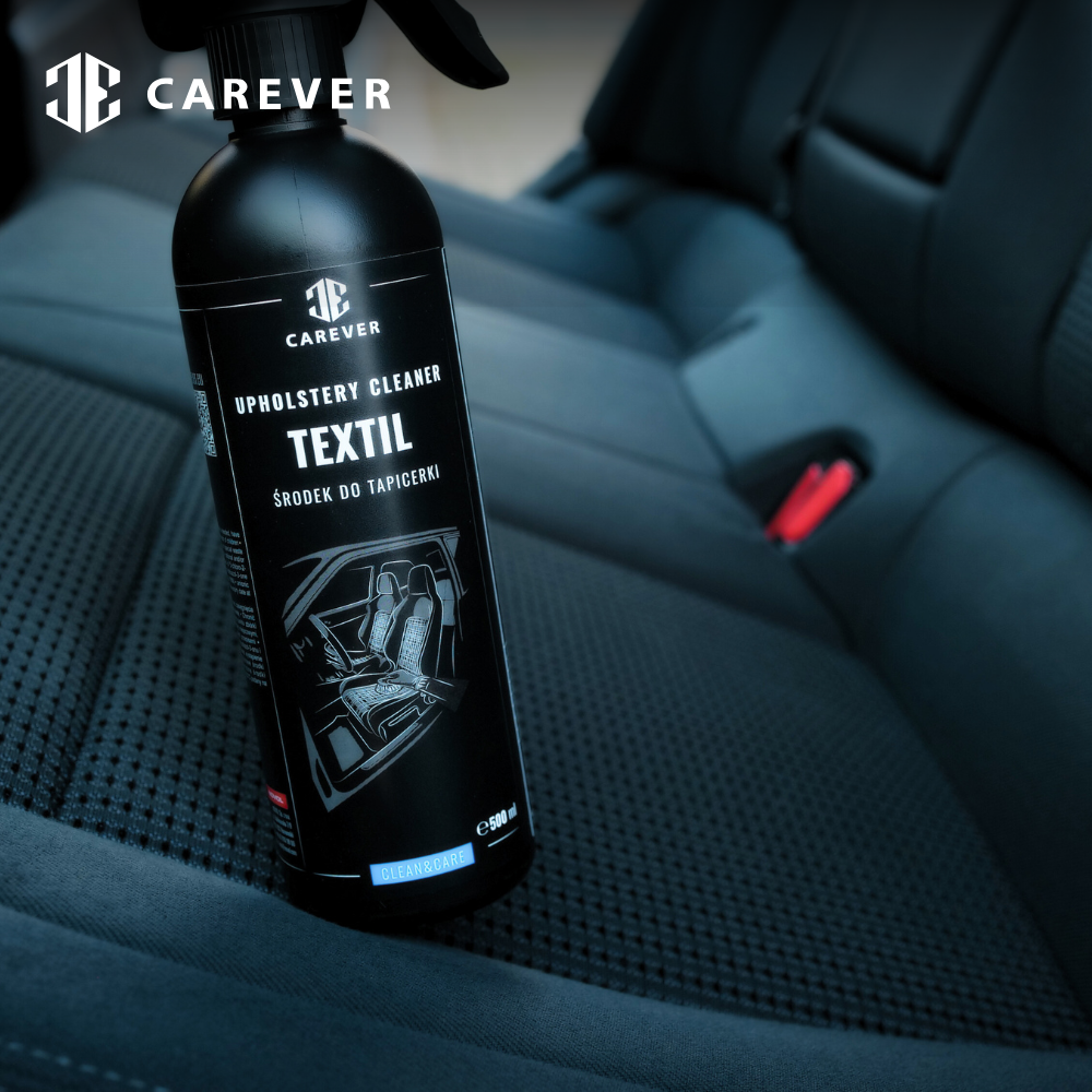 CAREVER TEXTIL – środek do tkanin. Czysta tapicerka, podsufitka i dywaniki - Carever