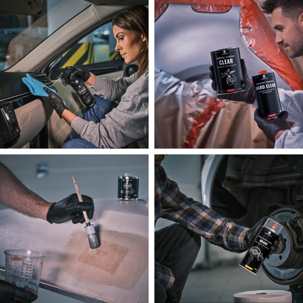 CAREVER car care and vehicle protection products categories