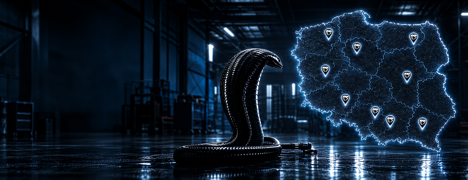 Konserwacja Podwozia COBRA UNDERBODY Warsztaty Partnerskie Mapa - COBRA – gotowy na ekstremalne przeżycia? - COBRA