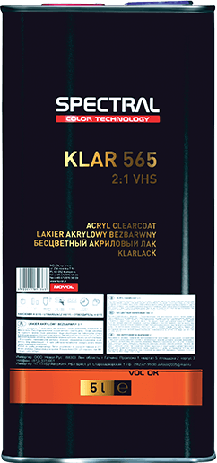KLAR 565 - Vernis acrylique incolore à deux composants VHS