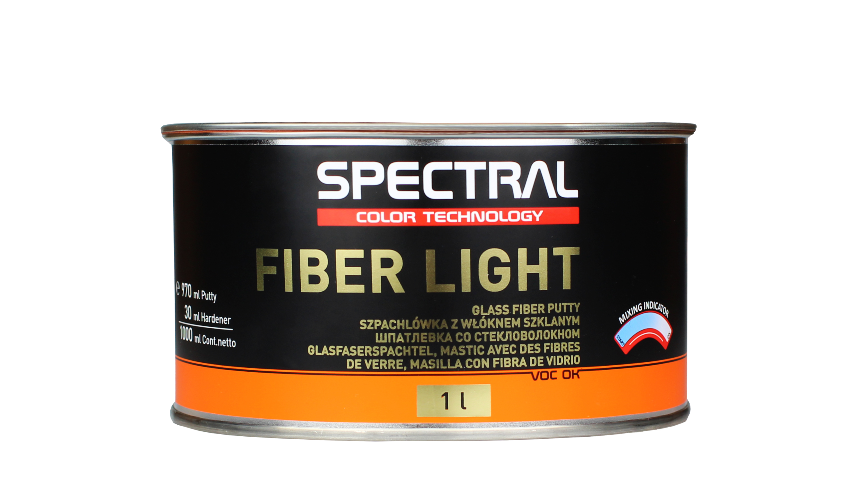 FIBER LIGHT - Masilla con fibra de vidrio