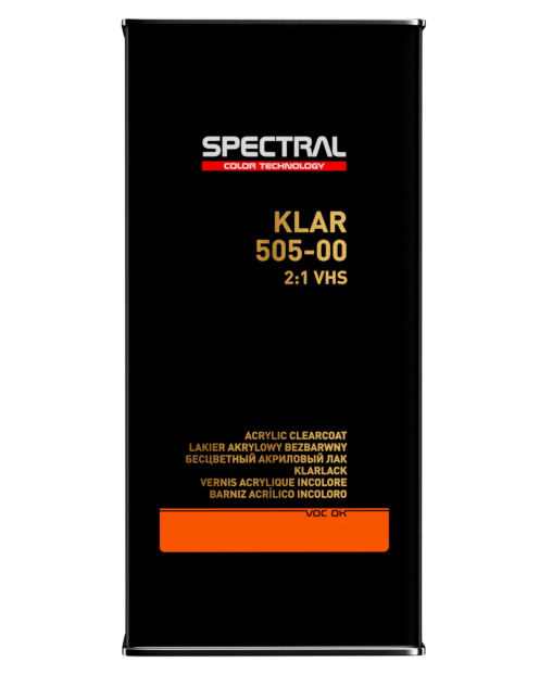 KLAR 505–00 - Barniz acrílico incoloro bicomponente VHS