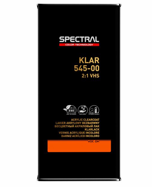 KLAR 545–00 - Barniz acrílico incoloro bicomponente VHS