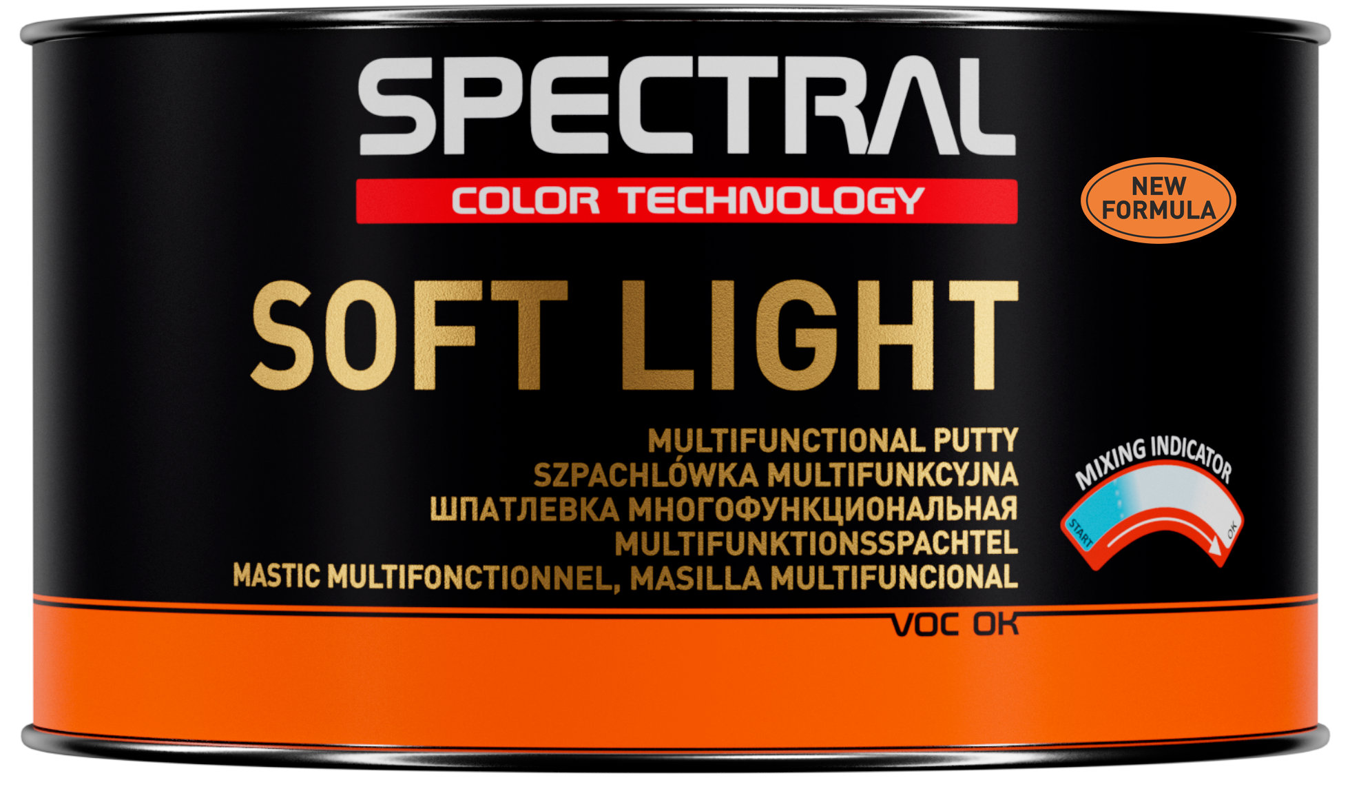 SOFT LIGHT - Dwuskładnikowa szpachlówka multifunkcyjna
