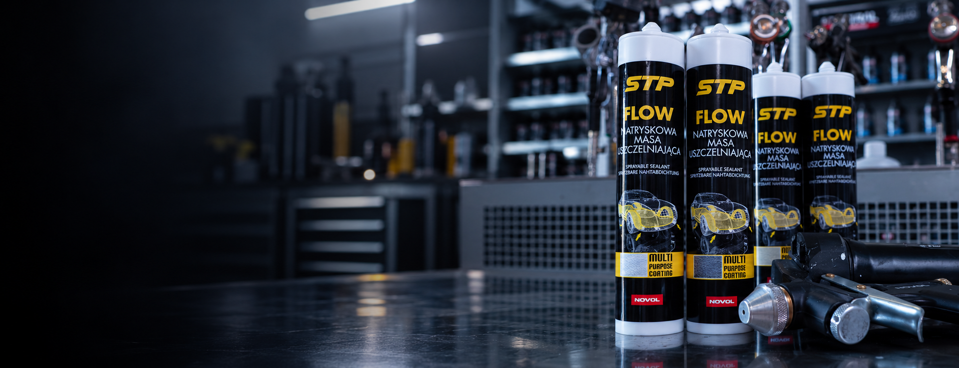 STP Flow Sealants in Automotive Workshop - Главная страница – STP - STP