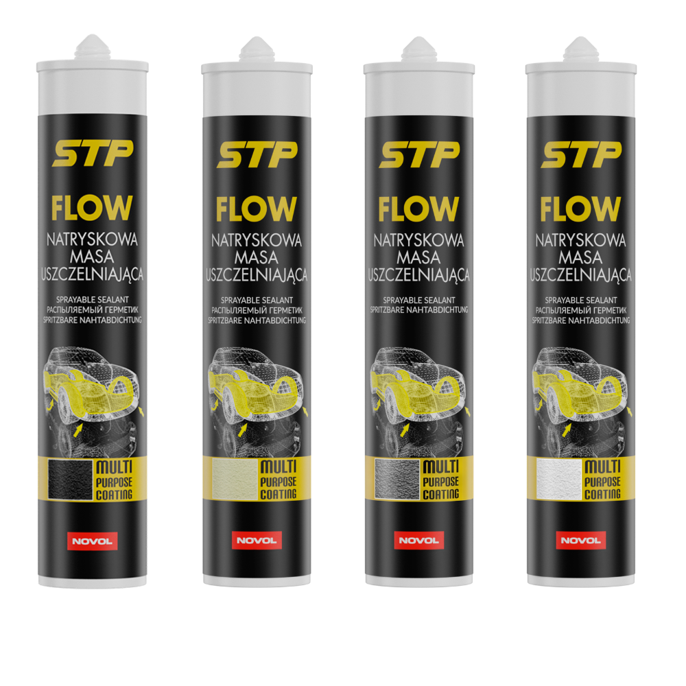 Full range of NOVOL STP Flow colors