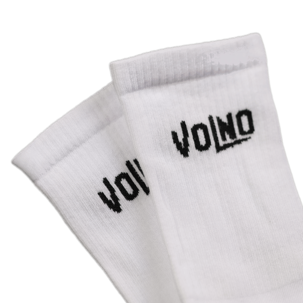 VOLNO WHITE FOX. Skarpety streetwear. Racing fever. - VOLNO