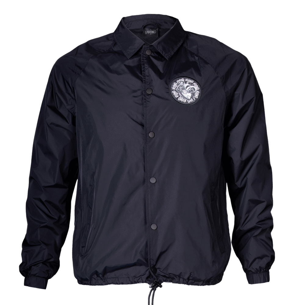 VOLNO BLACKJACK. Czarna kurtka bomber streetwear. Idealna na night drive. - VOLNO