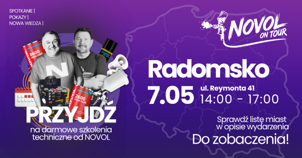 Radomsko NOVOL on Tour baner